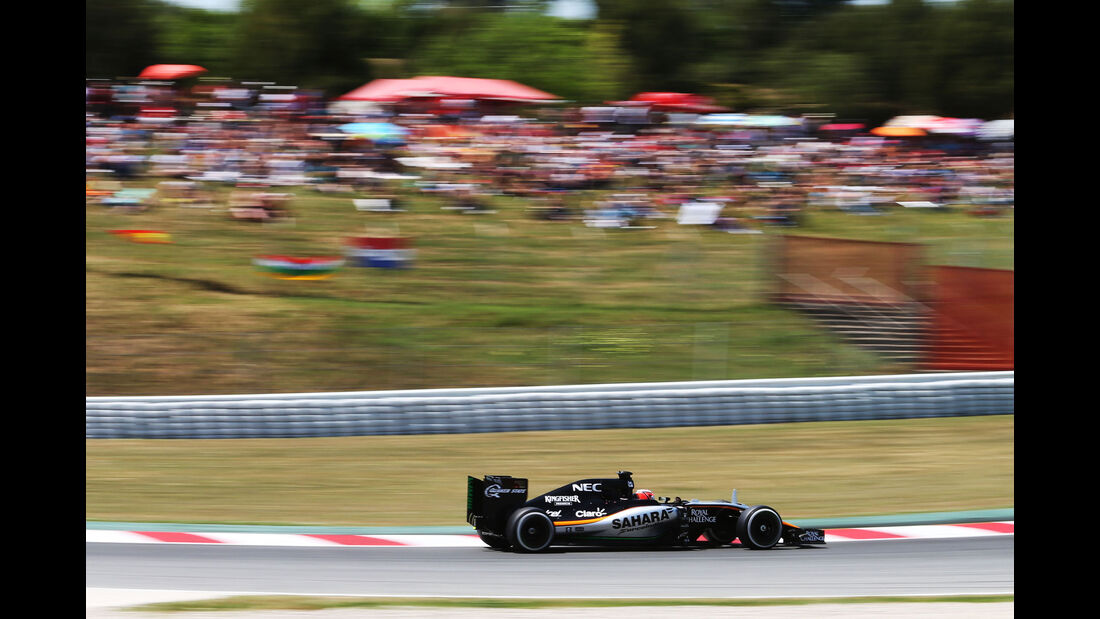 Nico Hülkenberg - Force India - GP Spanien - Qualifying - Samstag - 9.5.2015