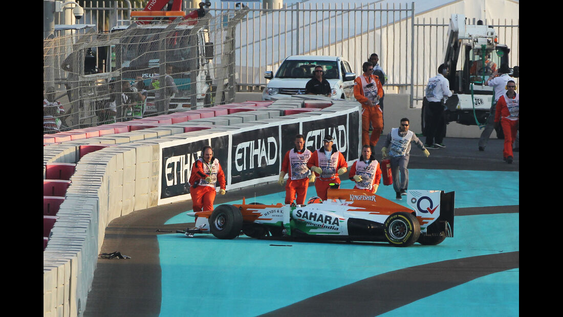 Nico Hülkenberg GP Abu Dhabi 2012