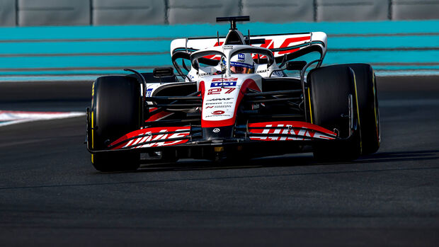 Nico Hülkenberg - Haas - F1-Test - Abu Dhabi - 22. November 2022