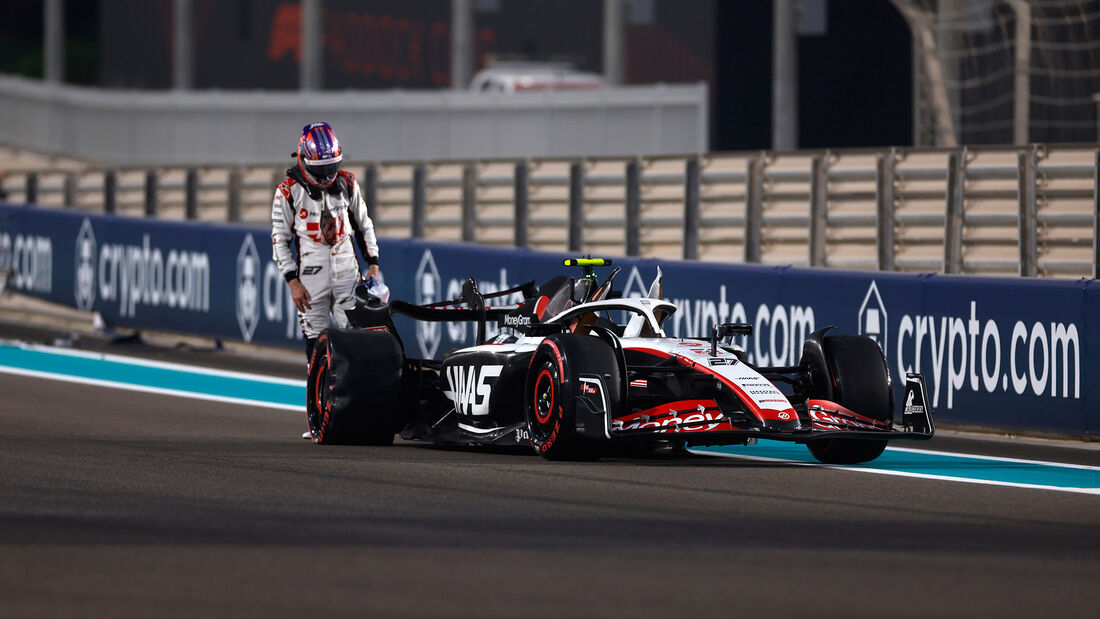 Nico Hülkenberg - Haas - GP Abu Dhabi 2023 - Abu Dhabi - Formel 1 - Training - Freitag - 24.11.2023