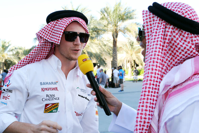 Nico Hülkenberg & Kai Ebel - Formel 1 - GP Bahrain 2014