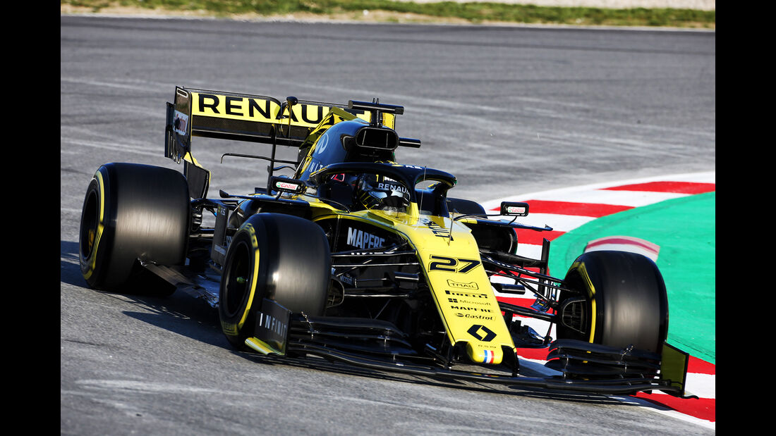 Nico Hülkenberg - Renault - Barcelona - F1-Test - 18. Februar 2019