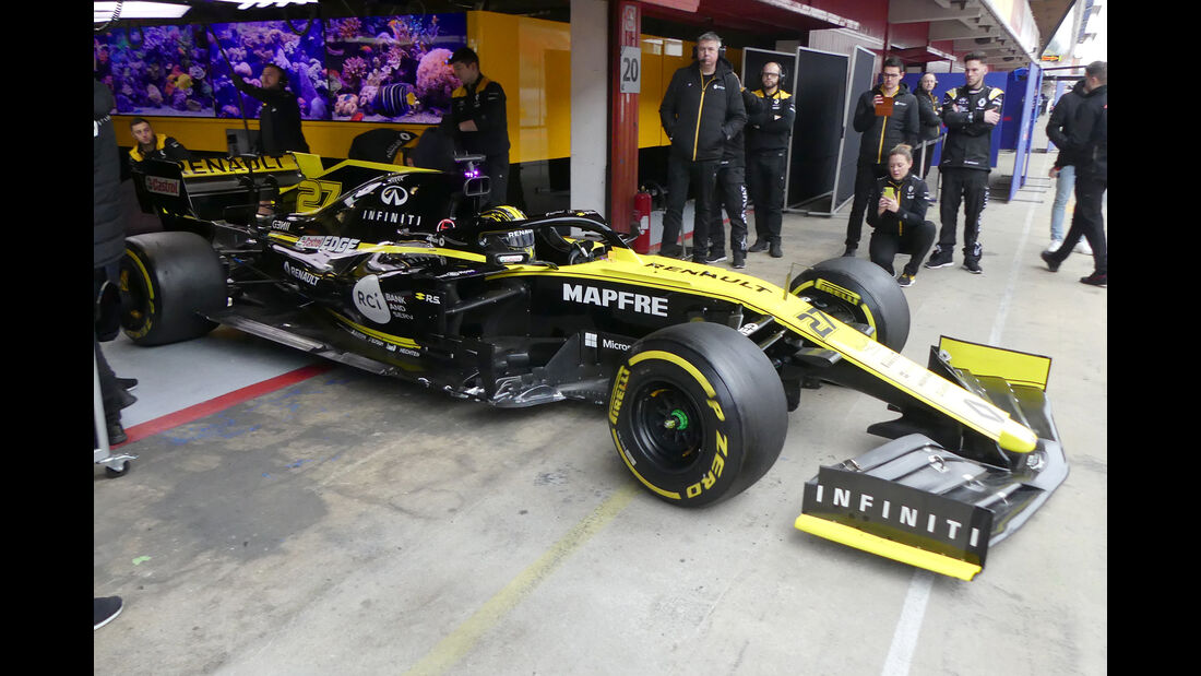 Nico Hülkenberg - Renault - Barcelona - F1-Test - 20. Februar 2019