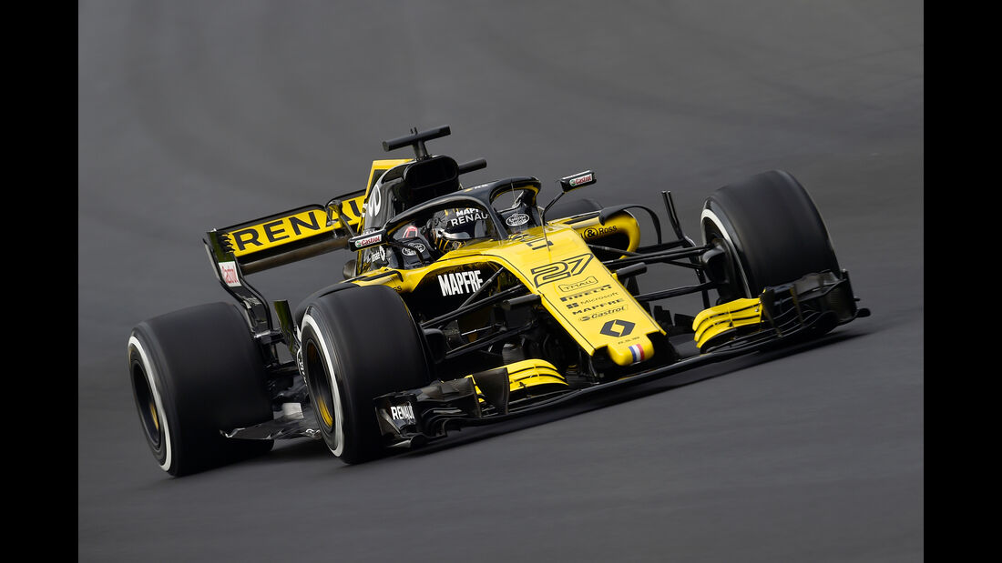 Nico Hülkenberg - Renault - Barcelona F1-Test 2018 - Tag 1