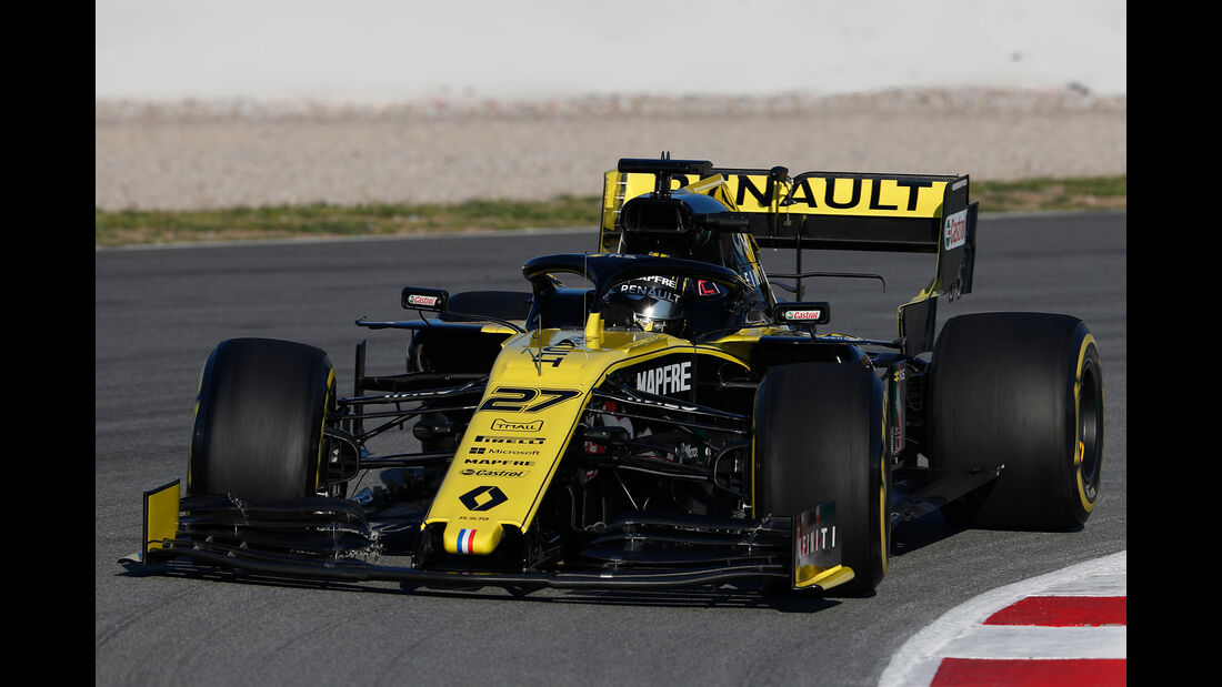 Nico Hülkenberg - Renault - Barcelona - F1-Test - 26. Februar 2019