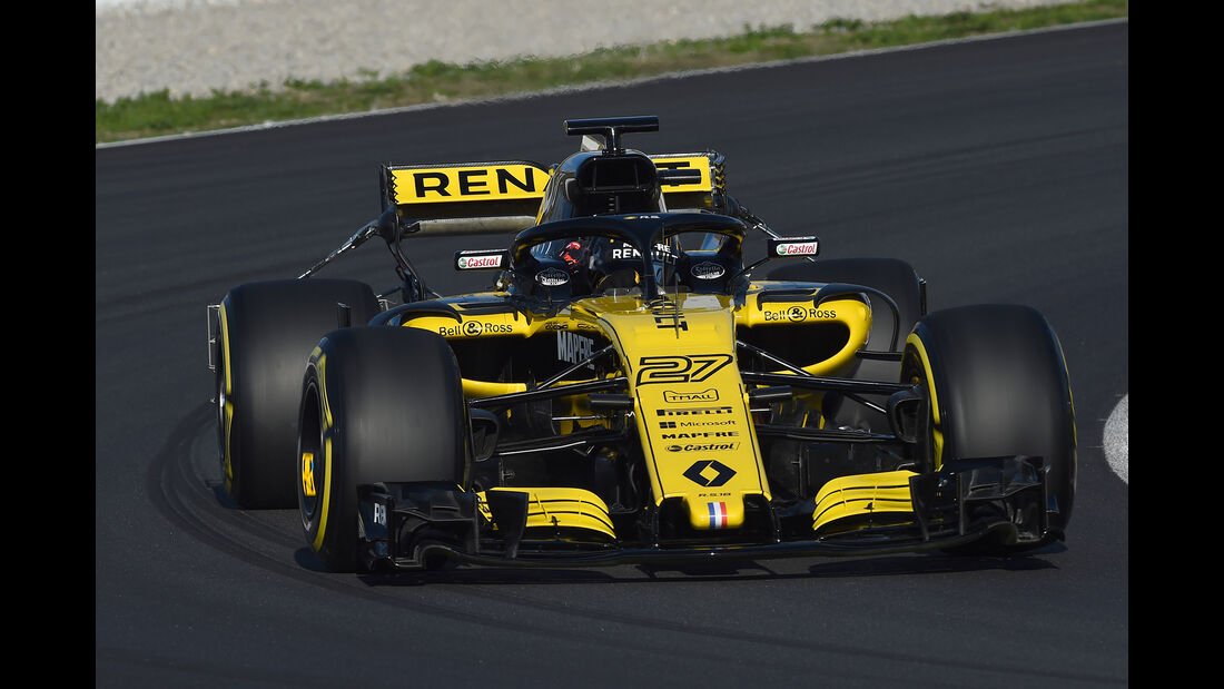 Nico Hülkenberg - Renault - F1-Test - Barcelona - Tag 5 - 6. März 2018