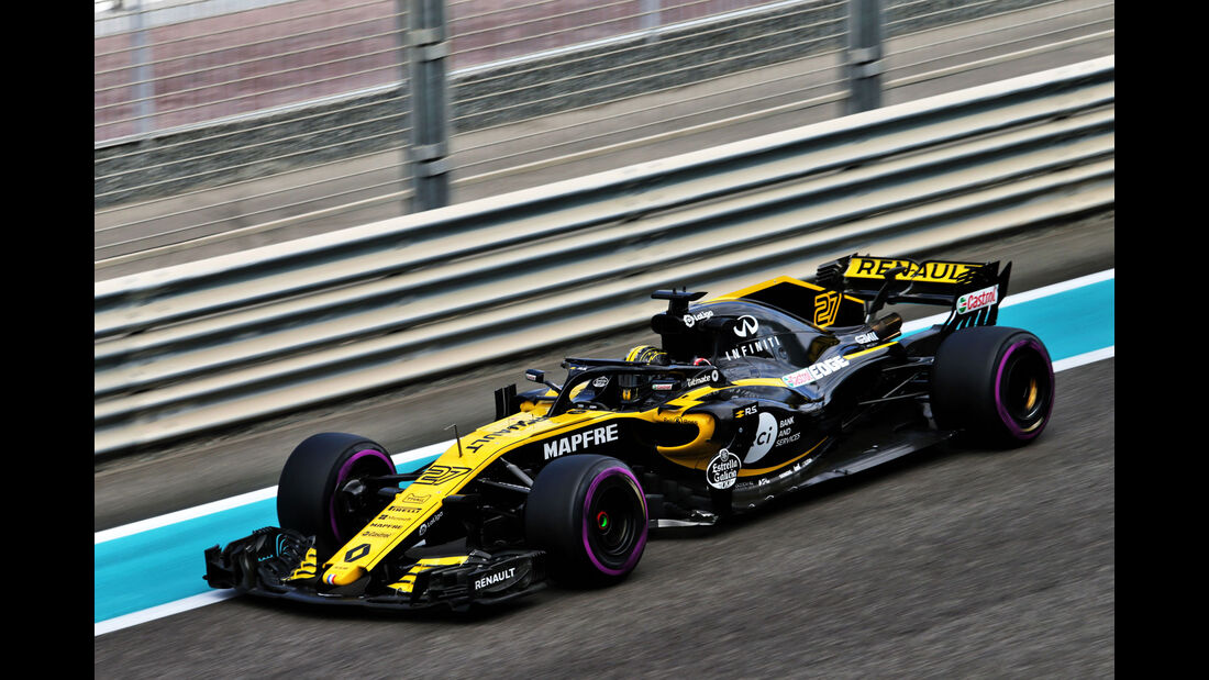 Nico Hülkenberg - Renault - F1-Testfahrten - Abu Dhabi - 27.11.2018