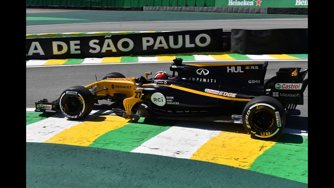 Nico Hülkenberg - Renault - Formel 1 - GP Brasilien - 10. November 2017