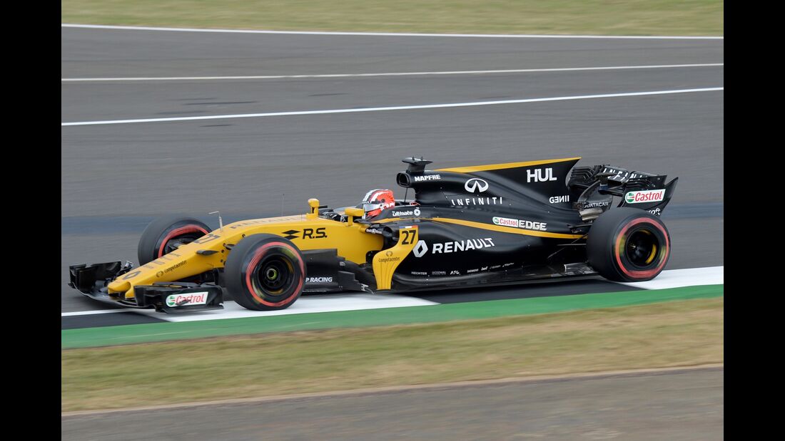 Nico Hülkenberg - Renault - Formel 1 - GP England - 14. Juli 2017