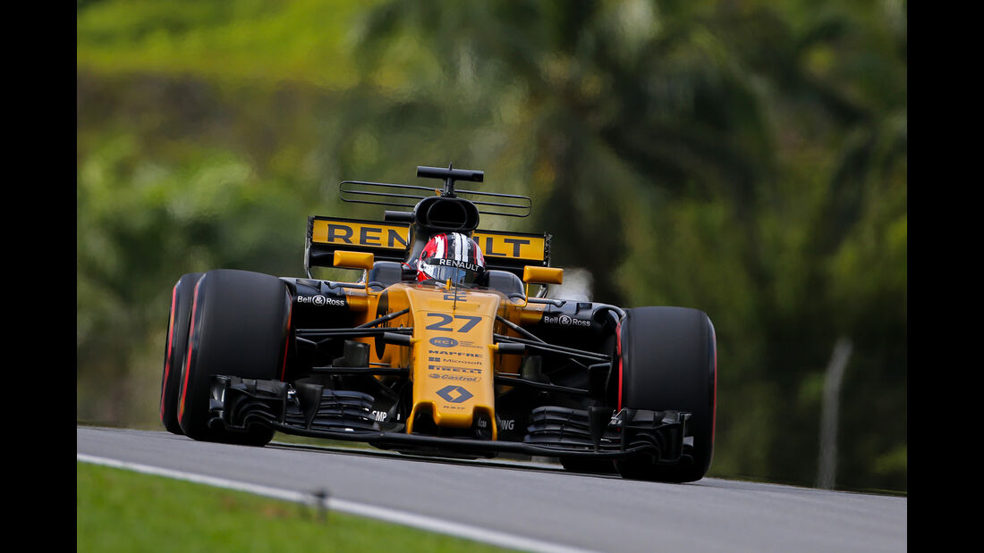 Nico Hülkenberg - Renault - Formel 1 - GP Malaysia - Sepang - 30. September 2017