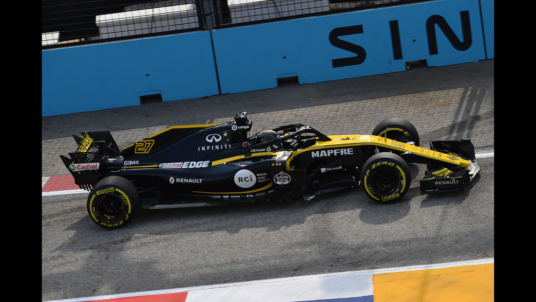 Nico Hülkenberg - Renault - Formel 1 - GP Singapur - 14. September 2018