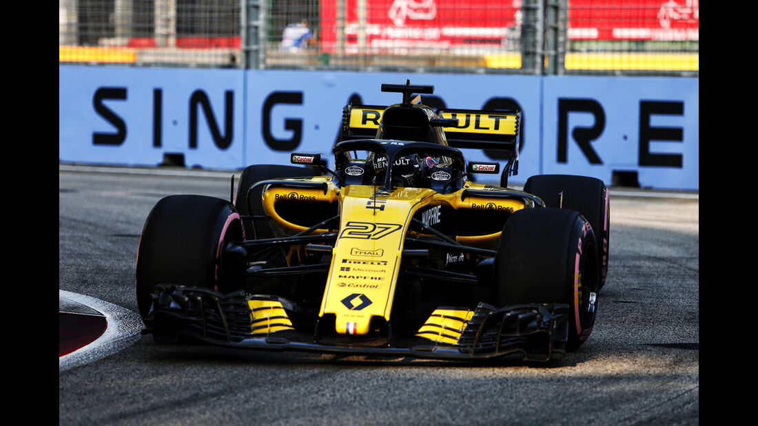 Nico Hülkenberg - Renault - Formel 1 - GP Singapur - 14. September 2018
