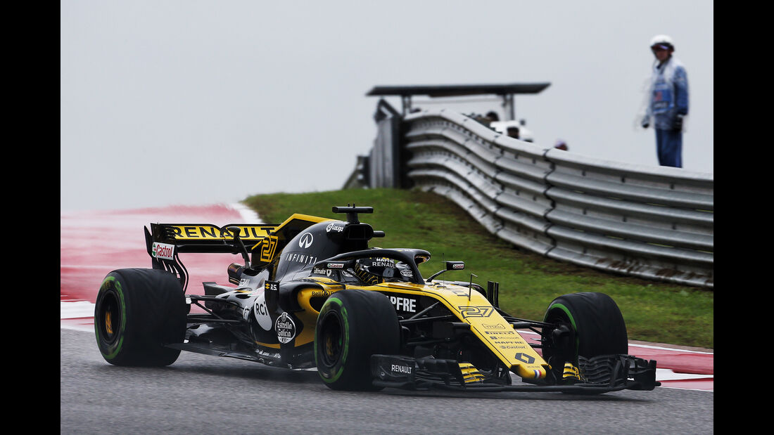 Nico Hülkenberg - Renault - Formel 1 - GP USA - 19. Oktober 2018