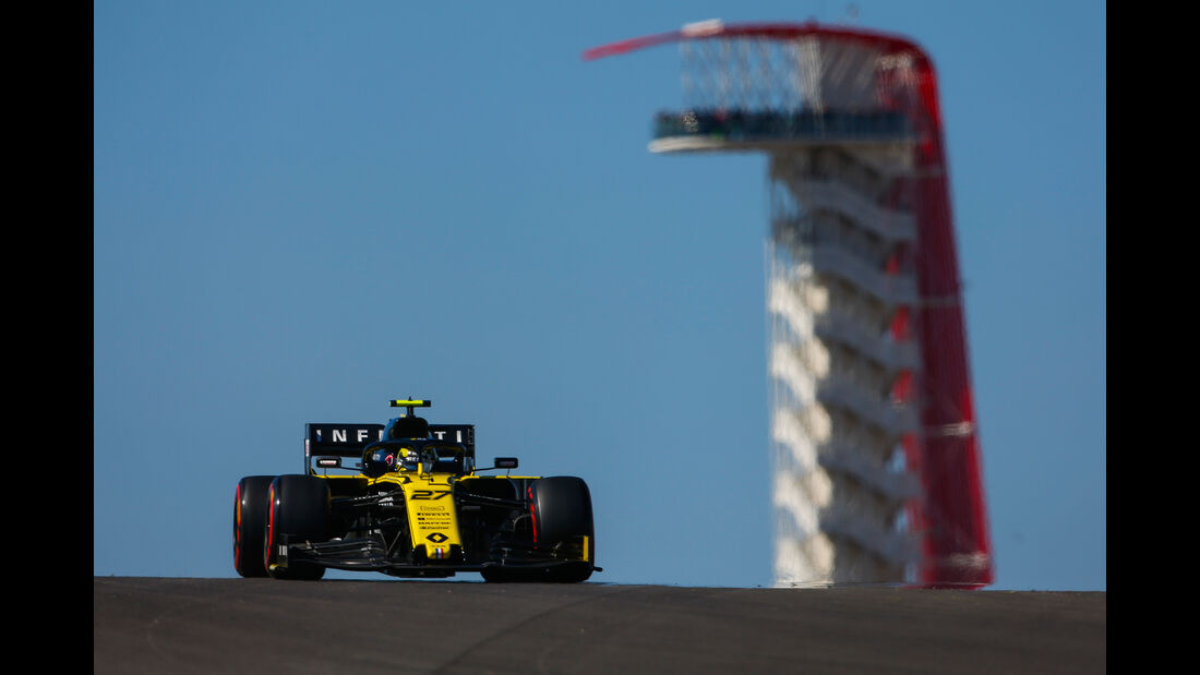 Nico Hülkenberg - Renault - Formel 1 - GP USA - Austin - 1. November 2019