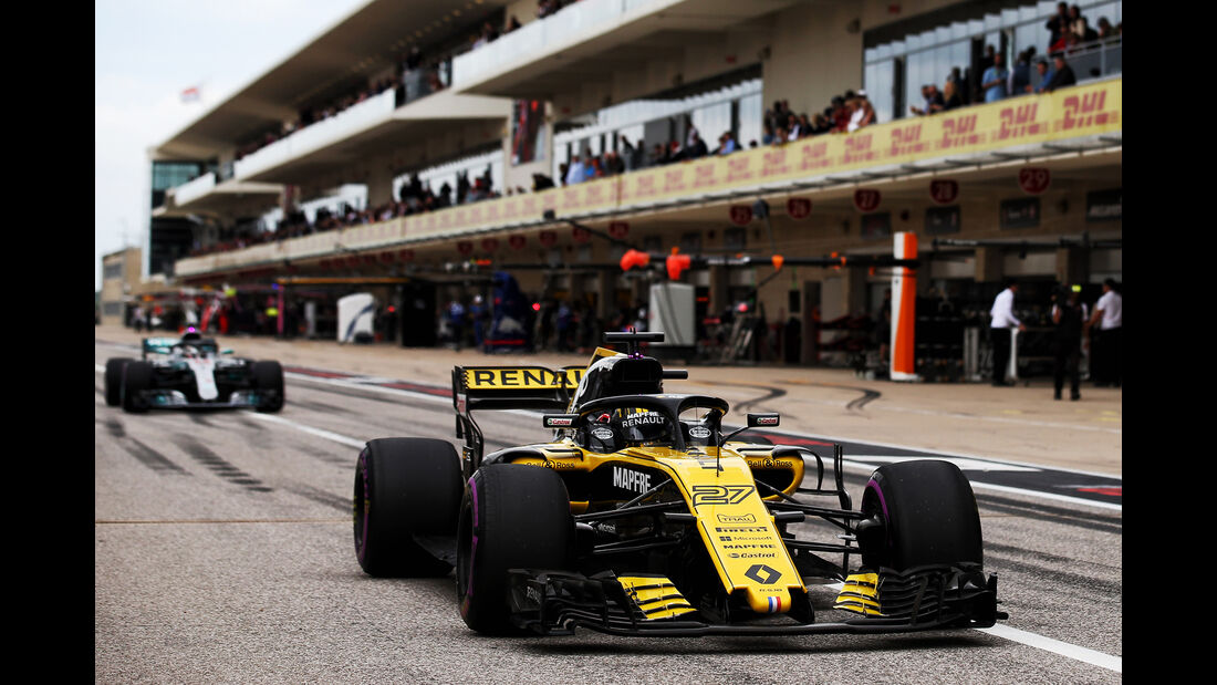 Nico Hülkenberg - Renault - Formel 1 - GP USA - Austin - 20. Oktober 2018