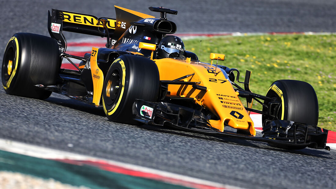 Nico Hülkenberg - Renault - Formel 1 - Test - Barcelona - 10. März 2017