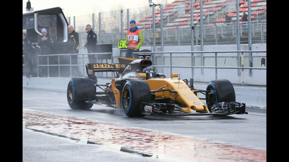 Nico Hülkenberg - Renault - Formel 1 - Test - Barcelona - 2. März 2017