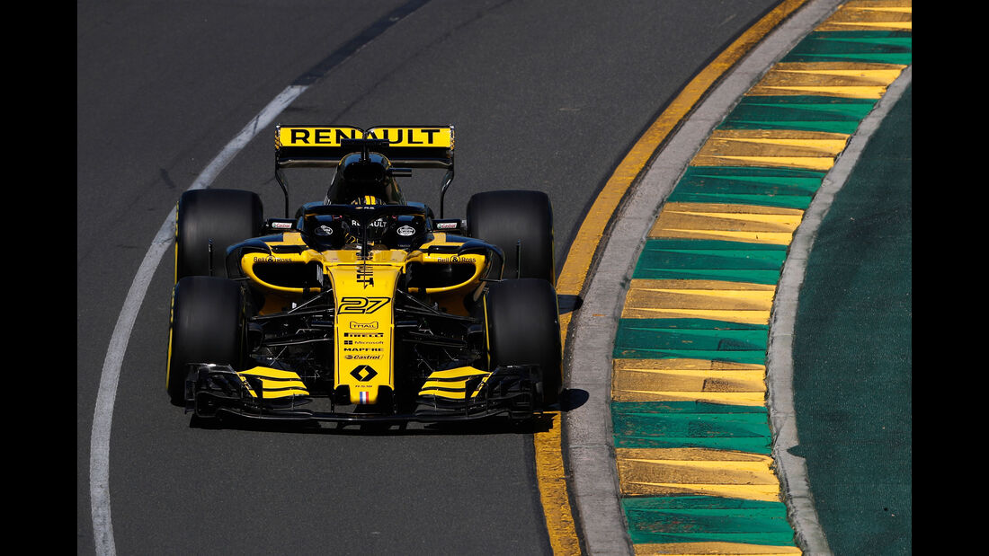 Nico Hülkenberg - Renault - GP Australien 2018 - Melbourne - Albert Park - Freitag - 23.3.2018