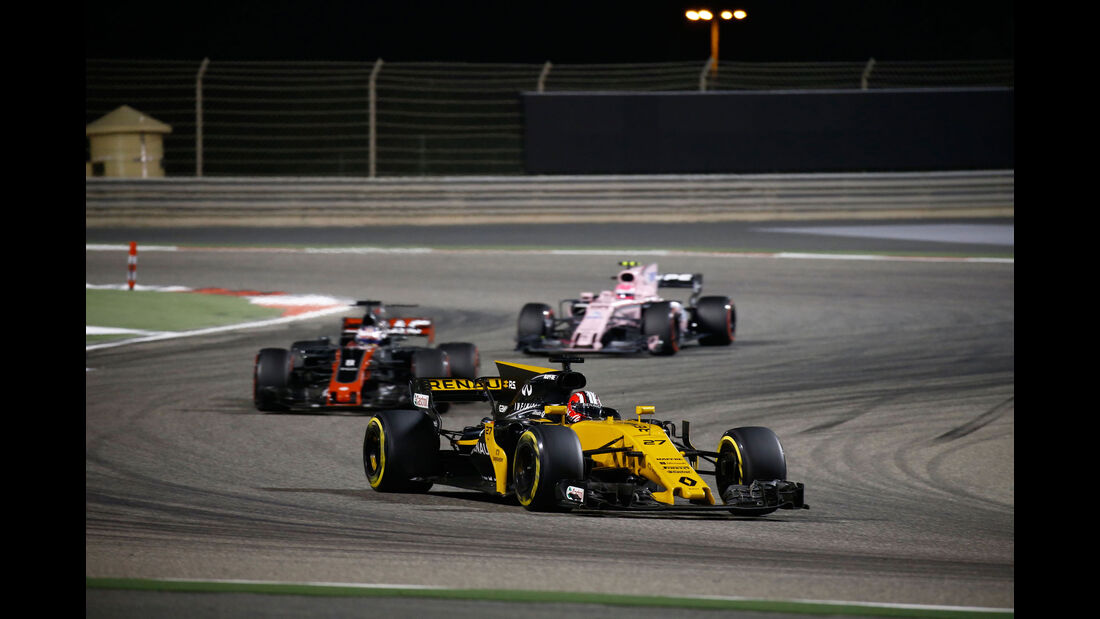 Nico Hülkenberg - Renault - GP Bahrain 2017 - Rennen 