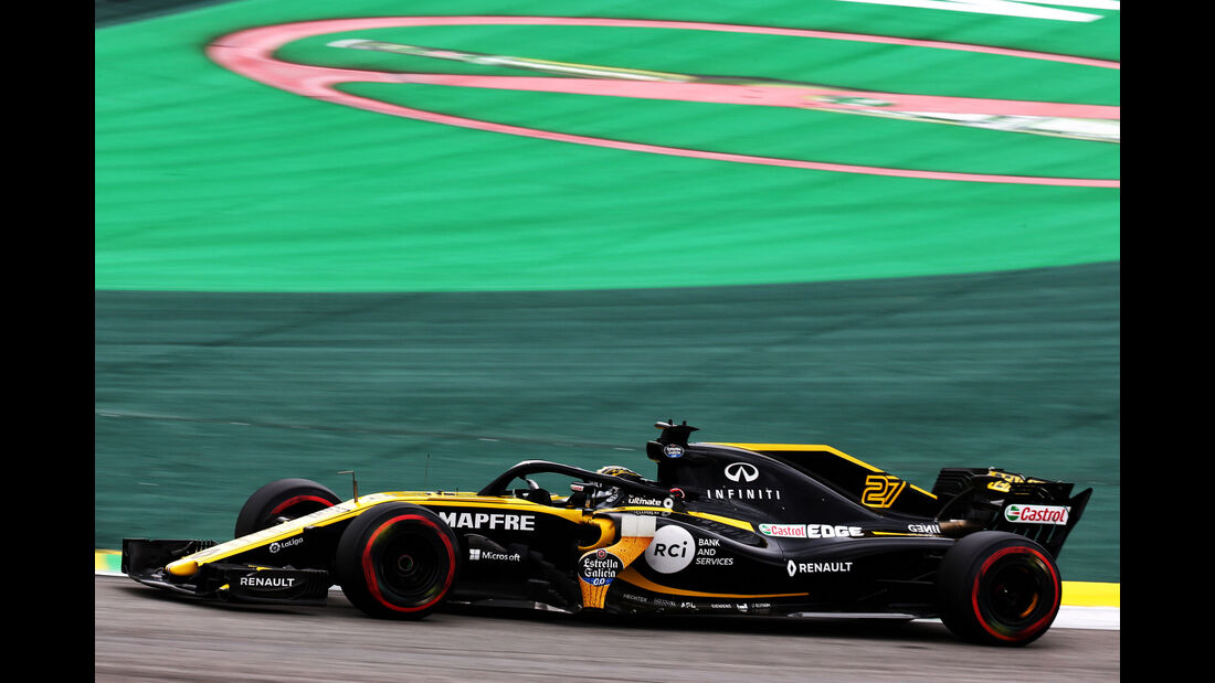 Nico Hülkenberg - Renault - GP Brasilien - Interlagos - Formel 1 - Samstag - 10.11.2018