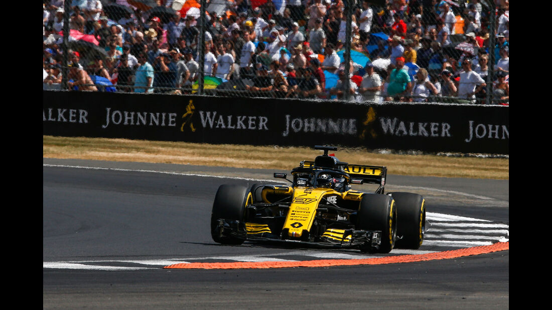 Nico Hülkenberg - Renault - GP England - Silverstone - Formel 1 - Samstag - 7.7.2018