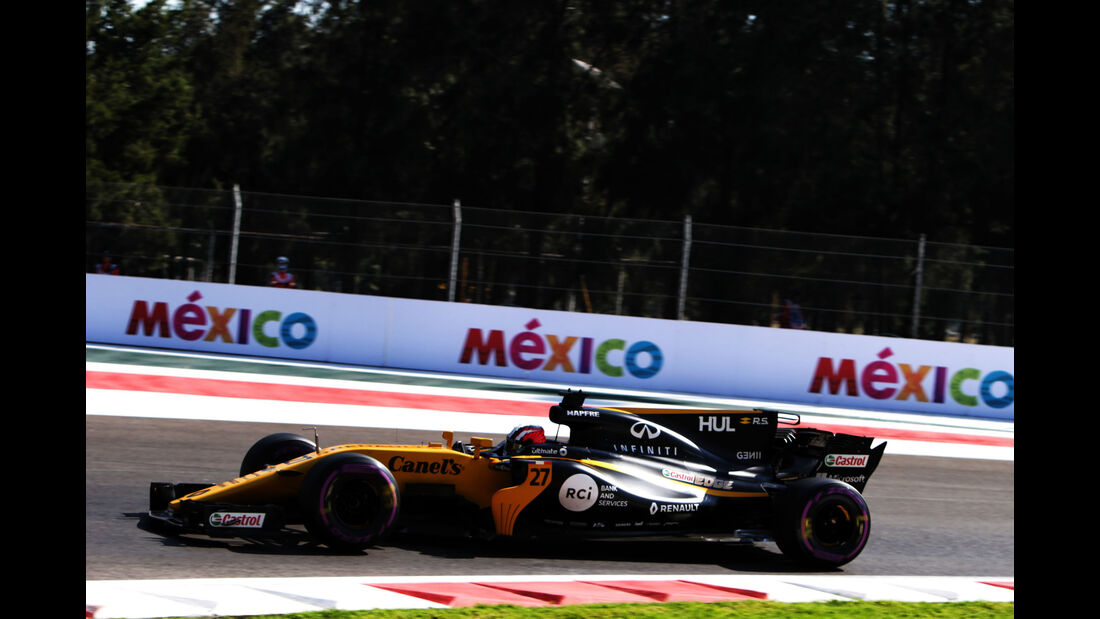 Nico Hülkenberg - Renault - GP Mexiko - Formel 1 - Freitag - 27.10.2017