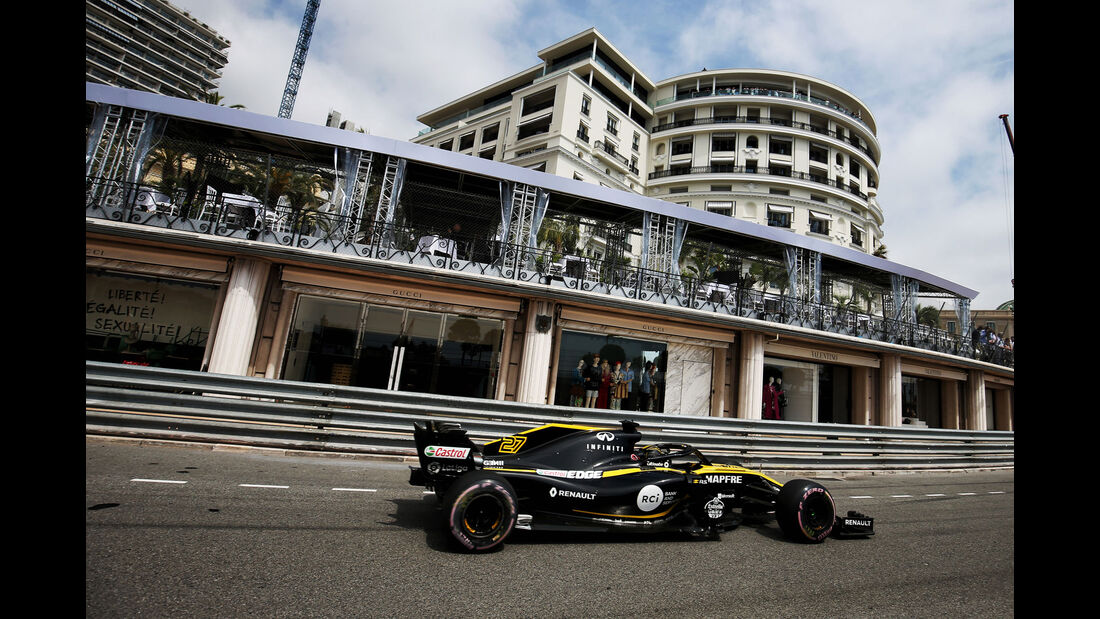 Nico Hülkenberg - Renault - GP Monaco - Formel 1 - Donnerstag - 24.5.2018