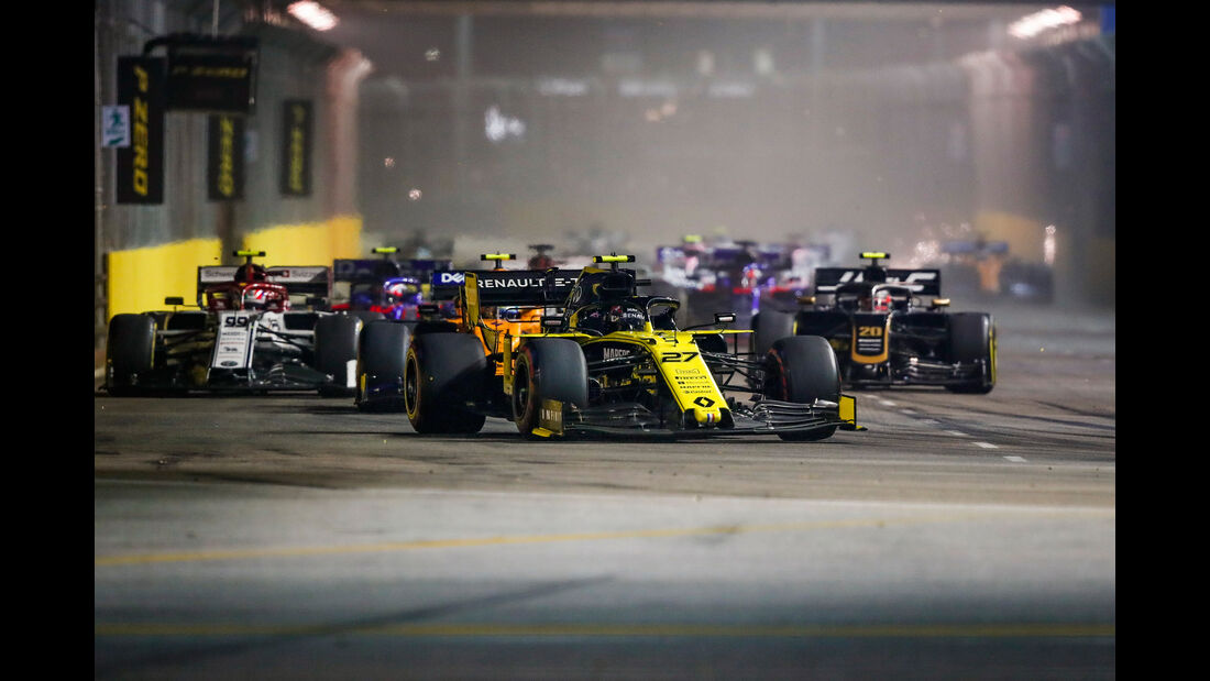 Nico Hülkenberg - Renault - GP Singapur 2019 - Rennen 