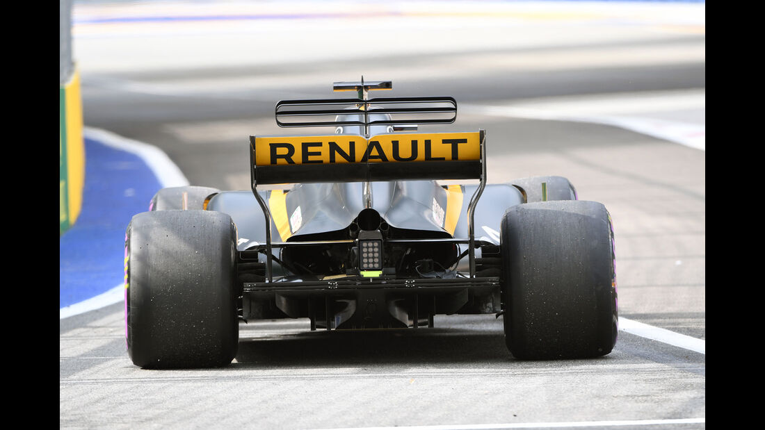Nico Hülkenberg - Renault - GP Singapur - Formel 1 - Freitag - 15.9.2017