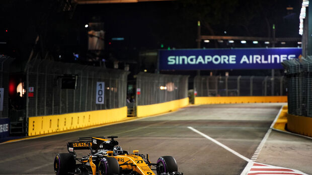 Nico Hülkenberg - Renault - GP Singapur - Formel 1 - Freitag - 15.9.2017