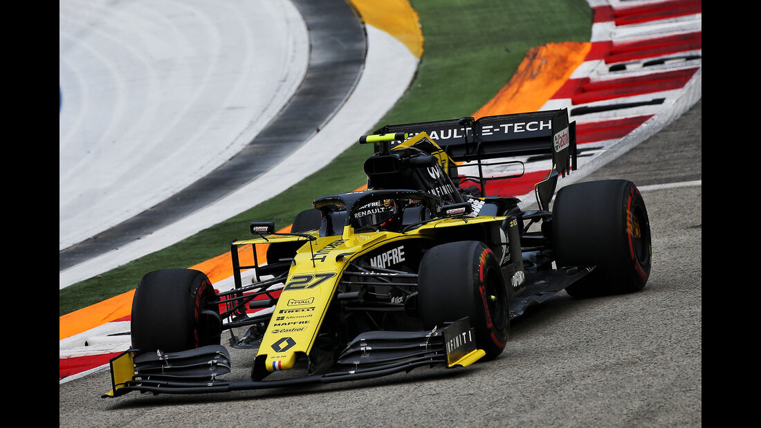 Nico Hülkenberg - Renault - GP Singapur - Formel 1 - Freitag - 20.9.2019