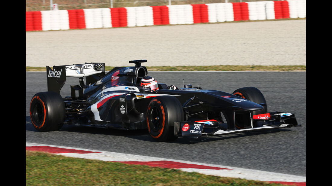 Nico Hülkenberg, Sauber, Formel 1-Test, Barcelona, 20. Februar 2013