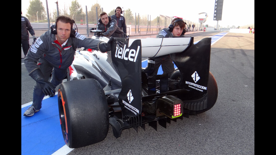 Nico Hülkenberg - Sauber - Formel 1 - Test - Barcelona - 20. Februar 2013