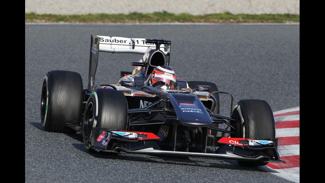 Nico Hülkenberg - Sauber - Formel 1 - Test - Barcelona - 3. März 2013