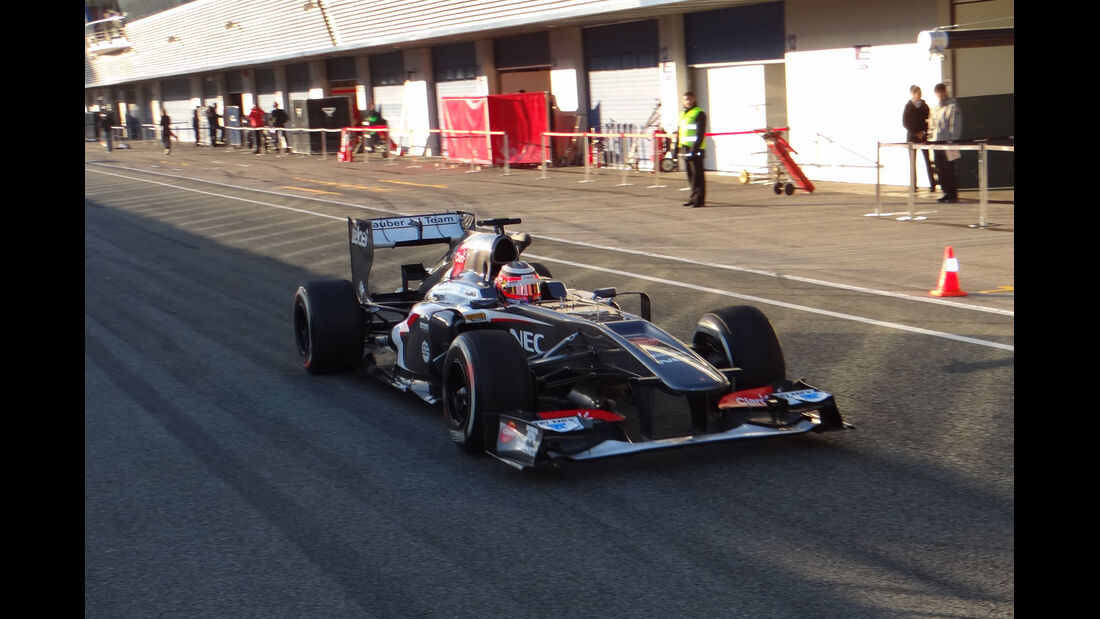 Nico Hülkenberg - Sauber - Formel 1 - Test - Jerez - 6. Februar 2013