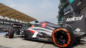 Nico Hülkenberg Sauber GP Malaysia 2013