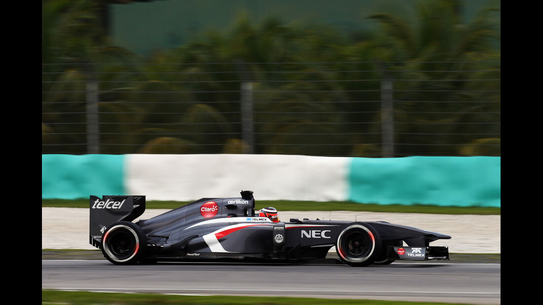 Nico Hülkenberg - Sauber - GP Malaysia - 23. März 2013