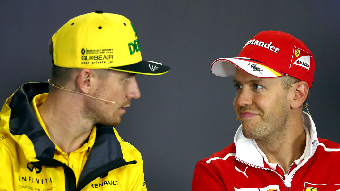Nico Hülkenberg & Sebastian Vettel - GP Ungarn 2017