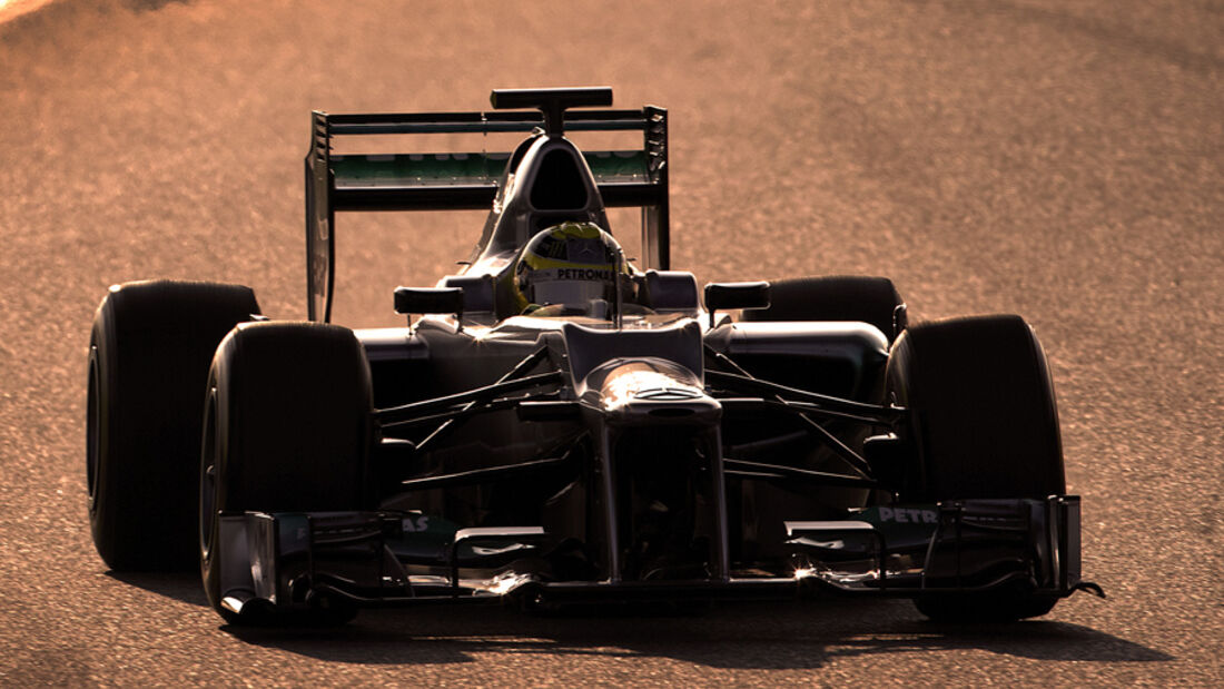Nico Rosberg Barcelona Test 2012 Mercedes W03