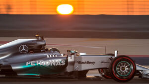 Nico Rosberg - F1 Test Bahrain 2014