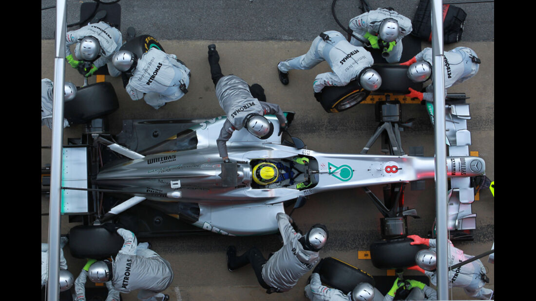 Nico Rosberg - F1-Test - Barcelona 2012