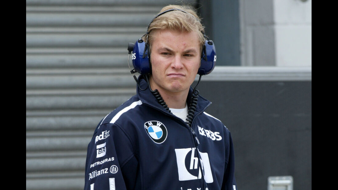 Nico Rosberg F1-Test Williams