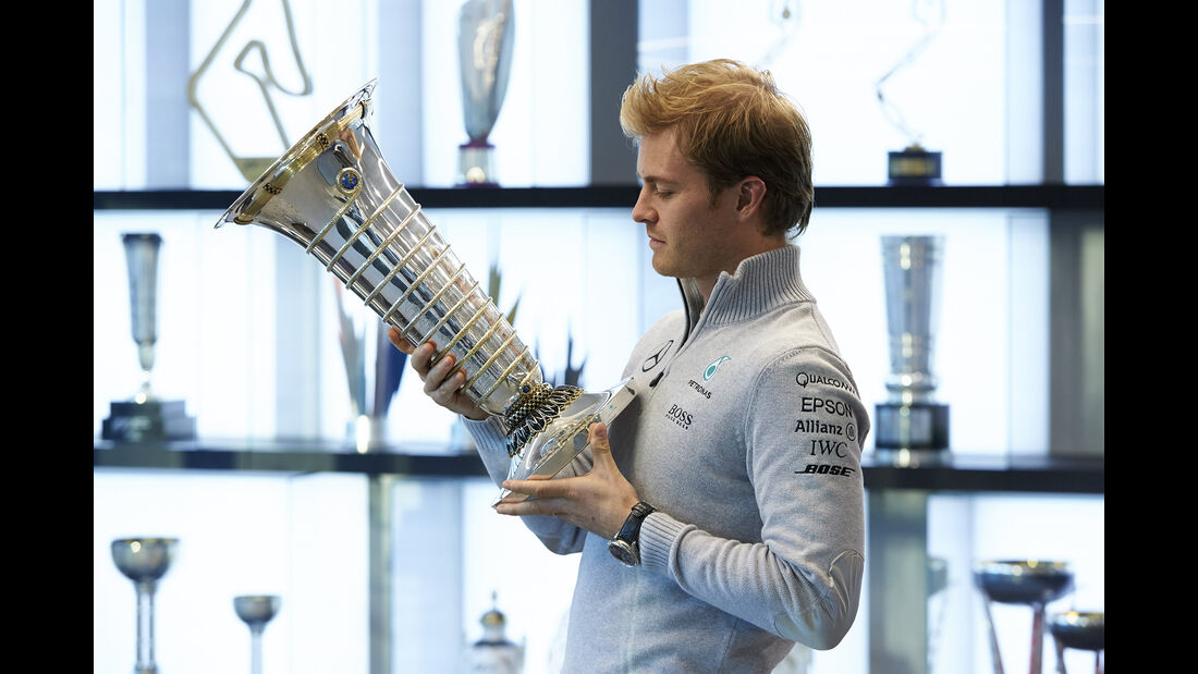 Nico Rosberg - Feier - Mercedes-Fabrik Brackley - 2016