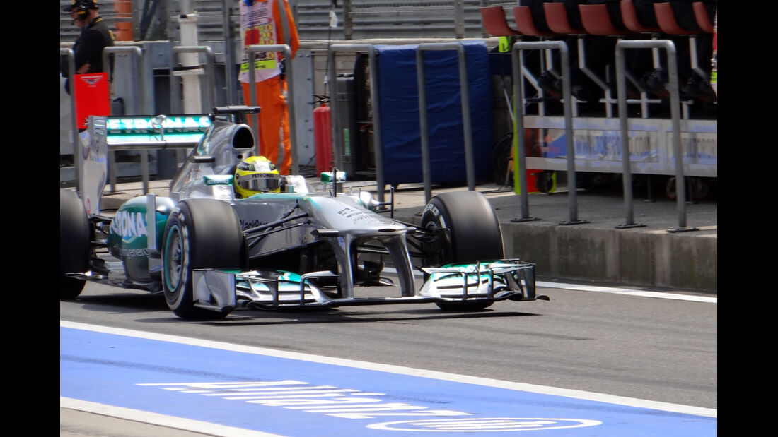 Nico Rosberg - Formel 1 - GP China - 12. April 2013