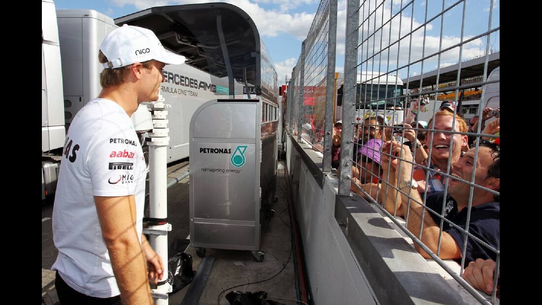 Nico Rosberg - Formel 1 - GP Deutschland - 22. Juli 2012