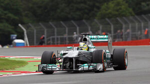 Nico Rosberg Formel 1 GP England 2013