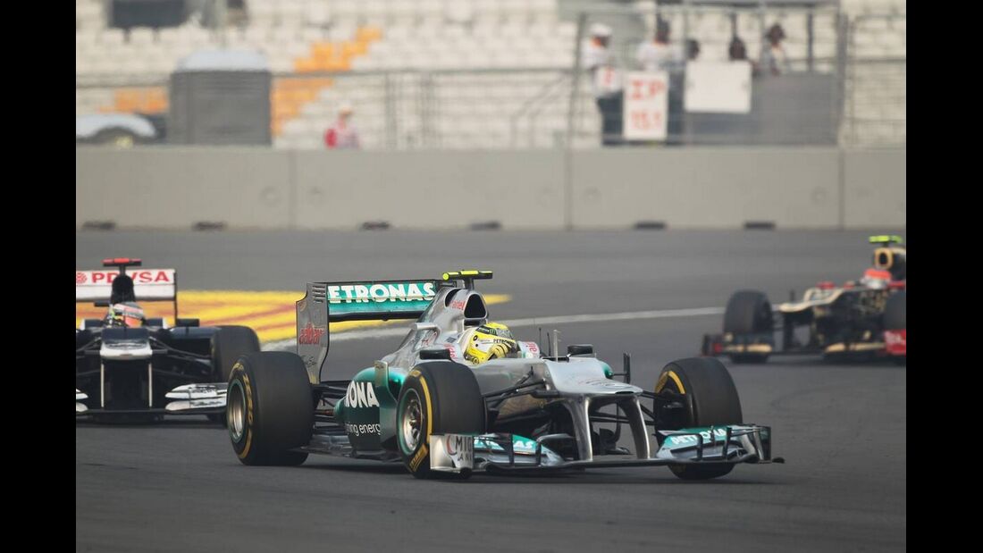 Nico Rosberg - Formel 1 - GP Indien - 28. Oktober 2012