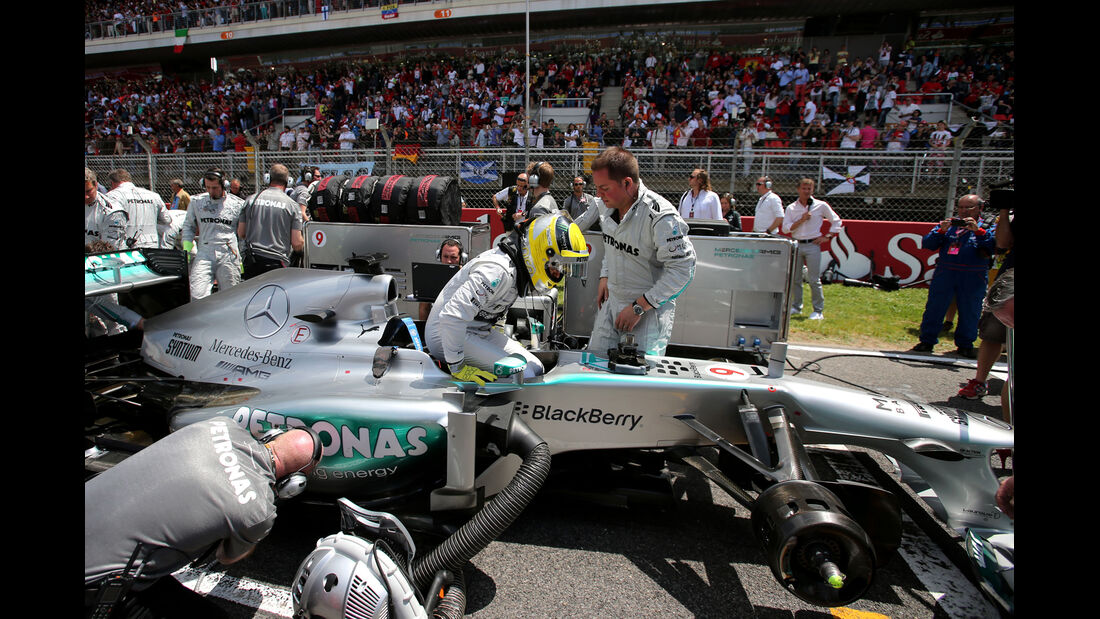 Nico Rosberg - Formel 1 - GP Spanien 2013