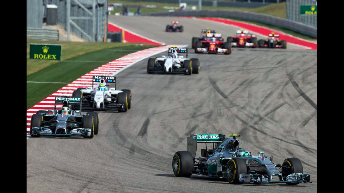 Nico Rosberg - Formel 1 - GP USA - 2. November 2014