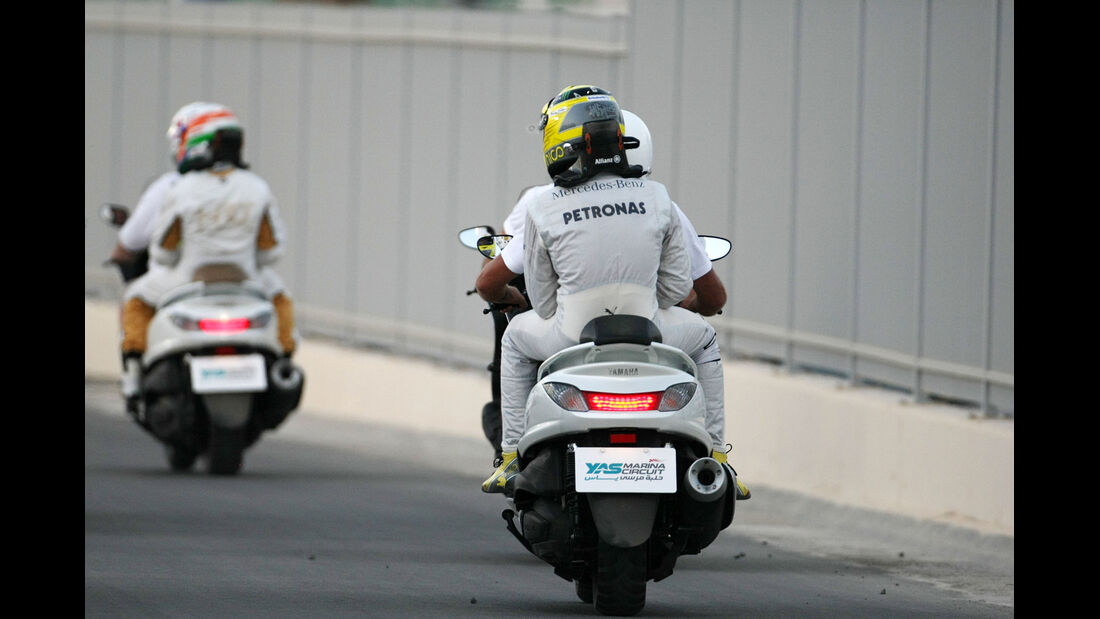 Nico Rosberg GP Abu Dhabi 2012